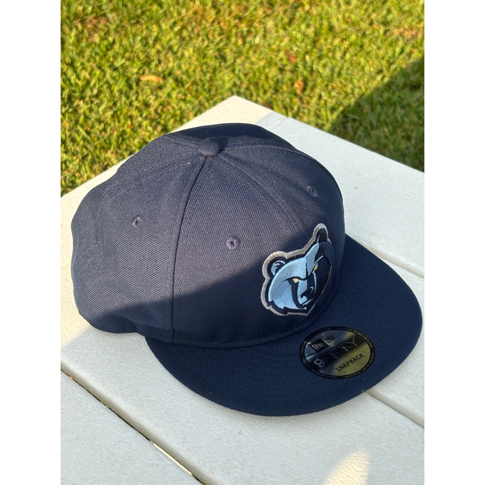 New Era 9FIFTY Memphis Grizzlies NBA Snapback Hat Navy Blue One Size Fits Most